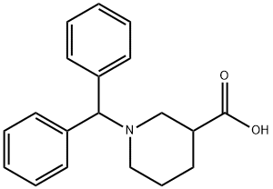 1-benzhydrylpiperidine-3-carboxylic acid|