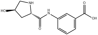 厄他培南USP杂质D/(R)-羟脯氨酸氨基苯甲酸,770703-11-2,结构式