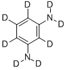 1,3‐ベンゼンジアミン‐D8 化学構造式