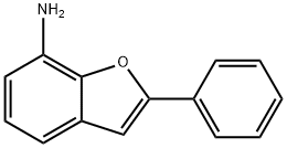 (2-PHENYL-1-BENZOFURAN-7-YL)AMINE Structure