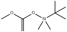 1-(叔丁基二甲基硅氧基)-1-甲氧基乙烯 结构式
