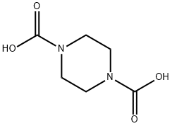 1,4-Piperazinedicarboxylicacid(7CI,9CI) Struktur