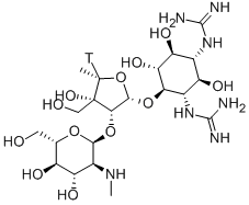 DIHYDROSTREPTOMYCIN, [3H(G)] Struktur