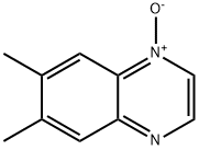 Quinoxaline,  6,7-dimethyl-,  1-oxide 化学構造式