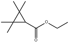 Ethyl 2,2,3,3-tetramethylcyclopropane-carboxylate Struktur