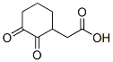 2-dioxocyclohexaneacetic acid  Struktur