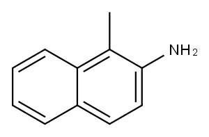 2-NAPHTHALENAMINE, 1-METHYL- Structure