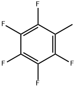 2,3,4,5,6-PENTAFLUOROTOLUENE Structure