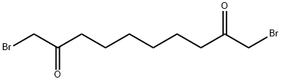 1,10-二溴-2,9-癸二酮 结构式