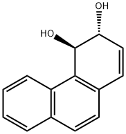 (3R,4R)-3,4-dihydrophenanthrene-3,4-diol Structure