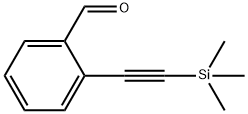 2-(TRIMETHYLSILYL)ETHYNYLBENZALDEHYDE Struktur