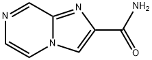 咪唑并[1,2-A]吡嗪-2-羧酰胺, 77124-59-5, 结构式