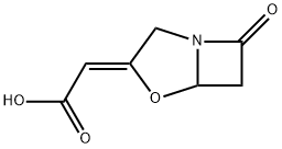Acetic acid, (7-oxo-4-oxa-1-azabicyclo[3.2.0]hept-3-ylidene)-, (Z)- (9CI) Struktur