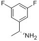Benzenemethanamine, 3,5-difluoro-alpha-methyl-, (alphaR)- (9CI) Structure