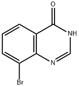 8-ブロモ-4(1H)-キナゾリノン 化学構造式