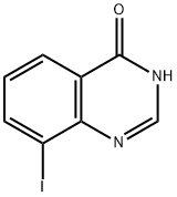 8-ヨードキナゾリン-4-オール 化学構造式