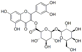 77154-70-2 2-(3,4-二羟基苯基)-5,7-二羟基-4-氧代-4H-1-苯并吡喃-3-基O-B-D-吡喃半乳糖基-Β-D-吡喃葡糖苷糖醛酸