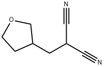Propanedinitrile, [(tetrahydro-3-furanyl)methyl]- (9CI) Structure