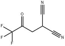 Propanedinitrile,  (3,3,3-trifluoro-2-oxopropyl)-  (9CI) Structure