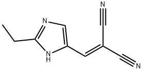 Propanedinitrile,  [(2-ethyl-1H-imidazol-4-yl)methylene]-  (9CI) Structure