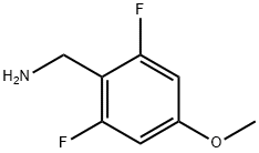 2,6-二氟-4-甲氧基苄胺, 771573-20-7, 结构式