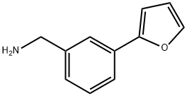 [3-(2-FURYL)PHENYL]METHYLAMINE Struktur
