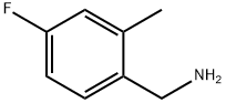 4-Fluoro-2-methylbenzylamine Struktur