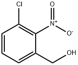 3-クロロ-2-ニトロベンジルアルコール 化学構造式