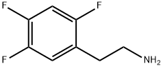 BenzeneethanaMine, 2,4,5-trifluoro- Structure