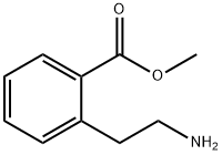 METHYL 2-(2-AMINOETHYL)BENZOATE 化学構造式