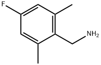 Benzenemethanamine, 4-fluoro-2,6-dimethyl- (9CI) 化学構造式