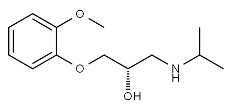 Levomoprolol Struktur
