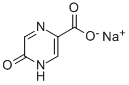 6-OXO-1,6-DIHYDRO-PYRAZINE-3-CARBOXYLIC ACID SODIUM SALT Structure