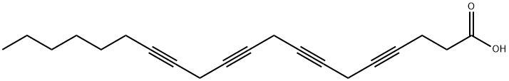 4,7,10,13-eicosatetraynoic acid Structure