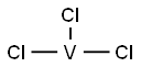 氯化钒,7718-98-1,结构式
