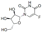 5-Fluorouridine Struktur