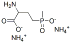 Glufosinate-ammonium Struktur