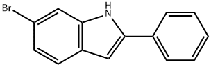 6-溴-2-苯基-1H-吲哚,77185-71-8,结构式