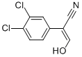 2-(3,4-Dichlorophenyl)-3-hydroxyacrylonitrile 化学構造式