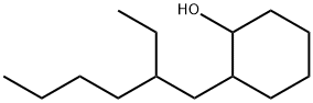 2-(B-ETHYLHEXYL)-1-CYCLOHEXANOL Structure