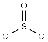 Thionyl chloride Struktur