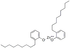 zinc bis(nonylphenolate) Structure