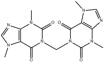 1,1'-Methylene Bis[TheobroMine] Struktur