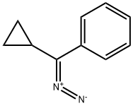 Benzene,  (cyclopropyldiazomethyl)-  (9CI) Structure