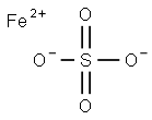 FERROUS SULFATE Struktur