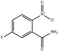2-硝基-5-氟苯甲酰胺, 77206-97-4, 结构式