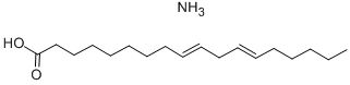 リノール酸アンモニウム 化学構造式
