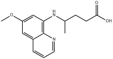 8-( 3 - 羧基- 1 - 甲基丙氨)- 6 - 甲氧基喹唑啉, 77229-68-6, 结构式