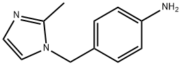4-(2-METHYLIMIDAZOL-1-YLMETHYL)PHENYLAMINE Structure
