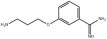 Benzenecarboximidamide, 3-(3-aminopropoxy)- (9CI) Struktur